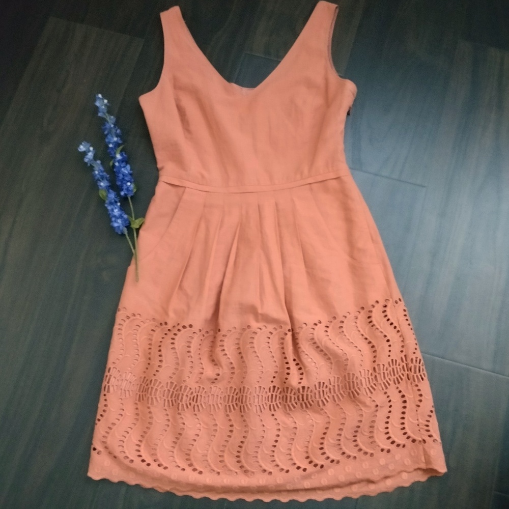 J. Crew Delaney Eyelet Sundress Copper size 2